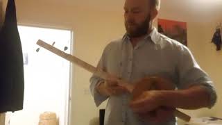 Panjo, Diy 3 String Dulcimer Fretted Made With My Kid