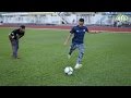 Tutorial Curve Shot Free-kick Bersama Faiz Subri