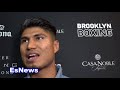 Mikey Garcia Walks Around At 152 Ready To Fight Spence Says Size Wont Matter EsNews Boxing