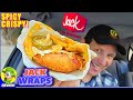 Jack In The Box® SPICY CRISPY JACK WRAP Review 🃏🔥🍗🌯 ⎮ Peep THIS Out! 🕵️‍♂️