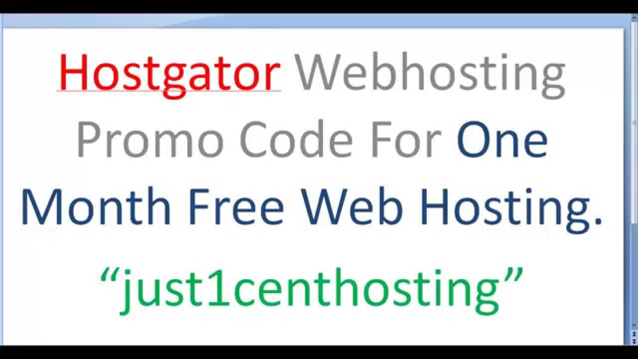 hostgator baby and hatchling coupon $0.01