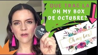 Que trae OH MY BOX en Octubre ? 🎁 Demasiadas cosas de un dólar ? Al FINAL SI VALIÓ LA PENA!🙊