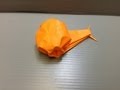 Origami Snail (page 1). YouTube Animal Video Tutorials