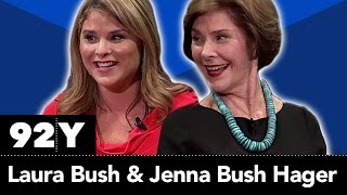 Laura Bush And Jenna Bush Hager In Conversation With Hoda Kotb