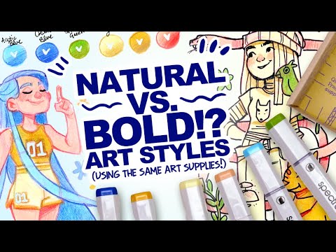 Play this video WHICH ART STYLE? NATURAL OR BOLD?  Upcrate Subscription Art Supplies Unboxing!
