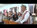 Launched the construction of second phase Jalan Pakan/Ulu julau/Ulu Kota