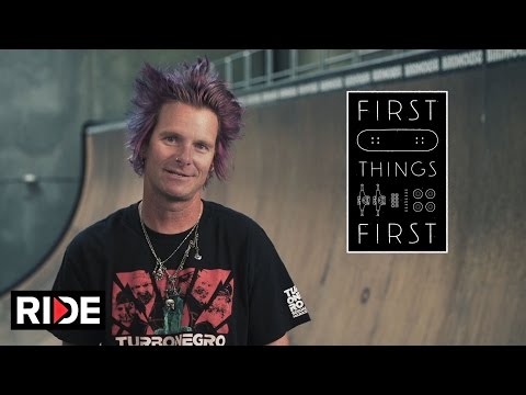 Kevin Staab's First Skateboard - First Things First