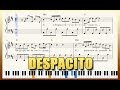 "Despacito" - Piano Tutorial + Free Sheet Music with lyrics - Luis Fonsi | George Vidal
