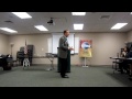 Toastmasters Speaker- Matthew James - Project 7
