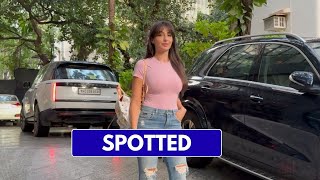 Nora Fatehi Spotted At Bandra