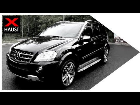 XHAUST: Mercedes-Benz ML 63 AMG Exhaust Sound & 0-100 km/h