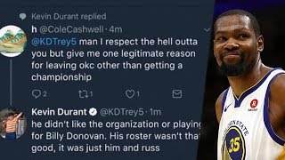 SMH! Kevin Durant BUSTED With ANOTHER Burner Account! SMH! Kevin Durant BUSTED With ANOTHER Burner Account!