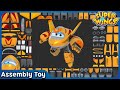 [SuperWings Assemble] Super charged  Golden Boy! | Assembly toy |  Super wings toys