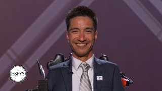 Jimmy V Award Recipient Rob Mendez Who Says I Cant Go Further? 2019 Espys