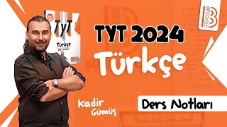3) TYT Türkçe - Ses Bilgisi 3 - Kadir GÜMÜŞ - 2024