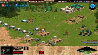 AoE 22 Cung R Dương Còi, Văn Hải vs Kỳ BN, Nam Sociu Ngày 18-08-2018