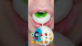 Asmr Satisfying Eating Emoji Challenge