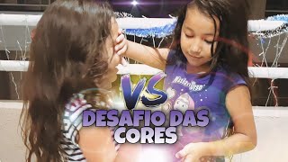 Brincadeira Das Cores Desafiei A Minha Prima E Olha No Que Deu