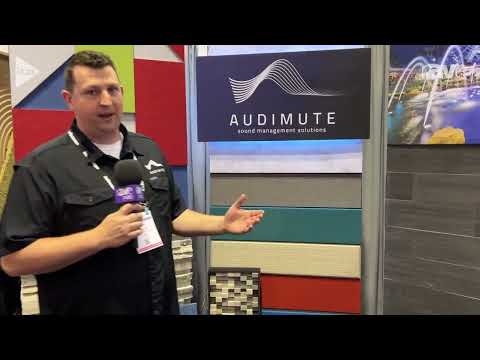 InfoComm 2023: Audimute Exhibits Array of AcoustiColor Acoustic Panels
