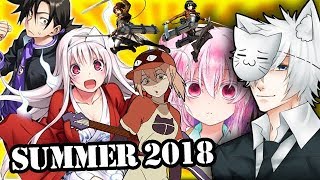 Summer 2018 Anime Season: What Will I Be Watching?
