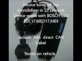VAG EMERGENCY START DEVICE 2012 - 2016
