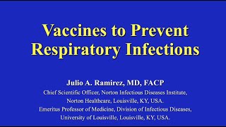 Vaccines To Prevent Respiratory Infections
