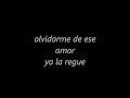 destino perdido (para olvidar) letra