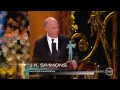 JK Simmons I SAG Awards Acceptance Speech 2015 I TNT