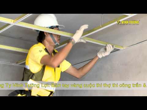 Trần thạch cao nổi Vĩnh Tường SmartLINE chống nóng (2014 - cũ)
