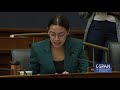 Exchange between Rep. Alexandria Ocasio-Cortez and Wells Fargo CEO (C-SPAN)