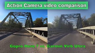 Gopro Hero 7 Black Vs Garmin Virb Ultra 30 1080P 60Fps