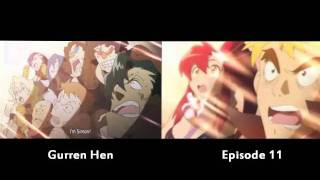 Gurren Lagann - Simon Becomes a Man (Gurren Hen and Episode 11)