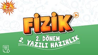 9. Sınıf Fizik 2. Dönem 2. Yazılı Çalışması