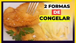 Como Congelar Frango A Milanesa? 2 Formas De Congelar Frango Empanado
