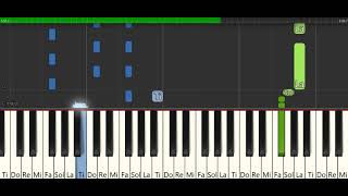 Ki̇raz Mevsi̇mi̇ -Aydi̇lge- Pi̇yano Tutori̇al