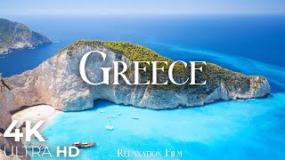 Greece 4K • Scenic Relaxation Film With Peaceful Relaxing Music And Nature Video Ultra Hd