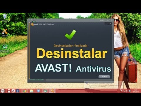 4 Pasos para Desinstalar Avast! Antivirus o Internet Security 2013