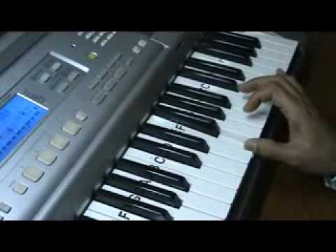 o hansini meri .. on keyboard by mmv