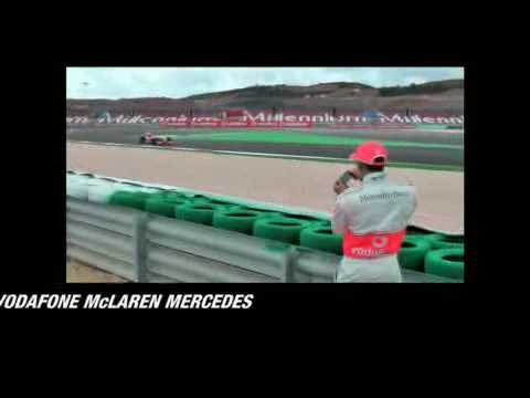 pixar cars 2 lewis hamilton. Lewis Hamilton Uses Blackberry Storm to Control Real F1 Car