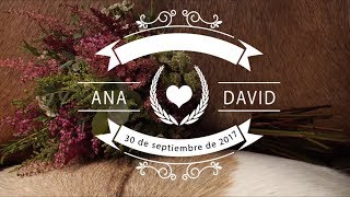 Resumen Boda Ana y David 30 de septiembre de 2017. Vidiago, Llanes