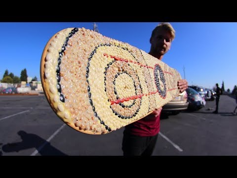 SUPER AWESOME BEAN GRIPTAPE! | YOU MAKE IT WE SKATE IT EP 157