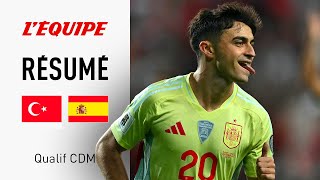 Qualif Mondial 2026 6-0, Doublé, Hat-Trick... Lespagne Fait Le Show Face À La Turquie