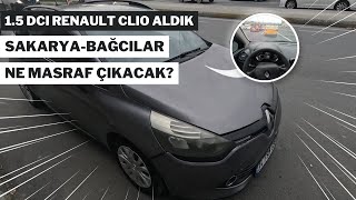 Renault Clio 1.5Dci Aldık-170 Bin Kmde Sıkıntı Çıkarır Mı? Sakarya-İstanbul Uzun Yol Pov Sürüş