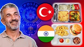 Poli̇sler Ülkeleri̇n Hapi̇shane Yemekleri̇ni̇ Deni̇yor