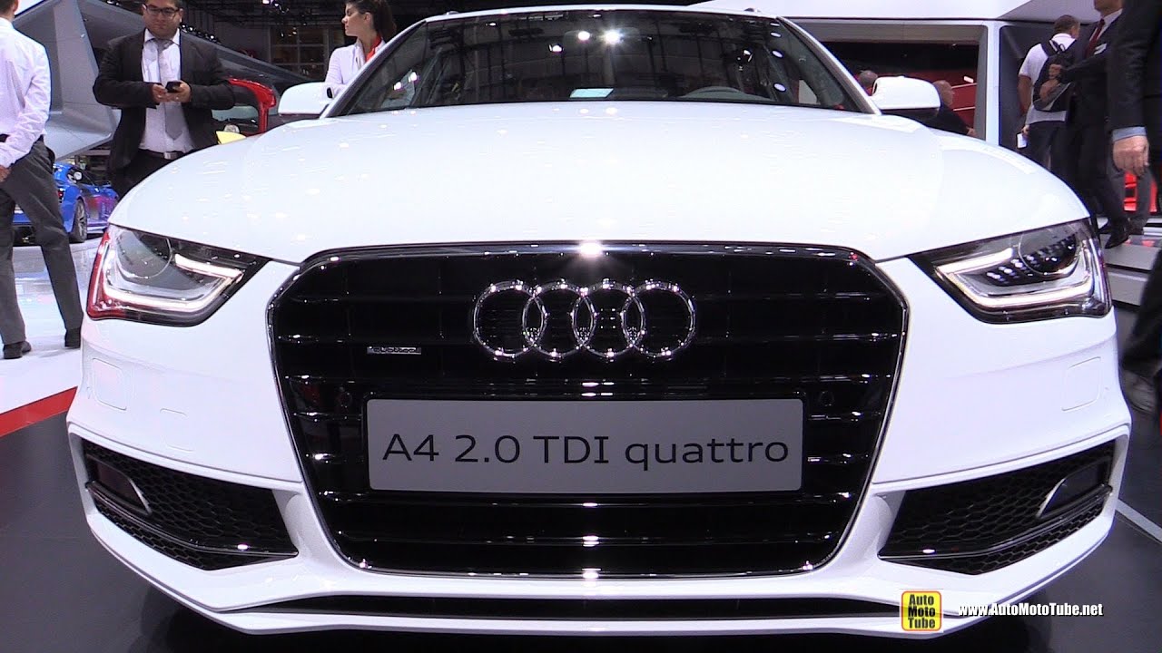 2015 Audi A4 2.0 TDI Quattro S-Line - Exterior and ...