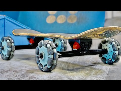 OMNIDIRECTIONAL SKATE WHEELS?!