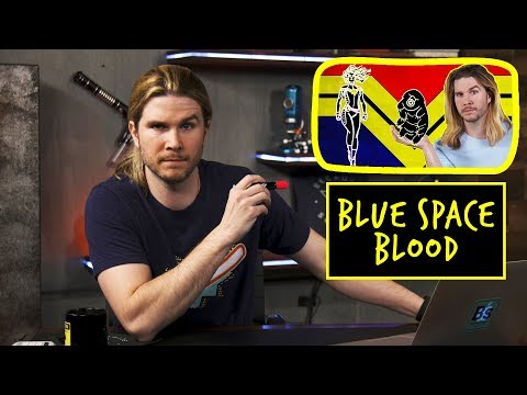Captain Marvel's Blue Space Blood | Because Science Footnotes