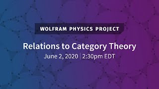 Wolfram Physics Project: Relations to Category Theory