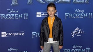 Kaylin Hayman Frozen 2 World Premiere Red Carpet