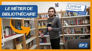 Le Métier de Bibliothécaire en Contrat d'Engagement Jeune ! Le stage au collège (#EP2)